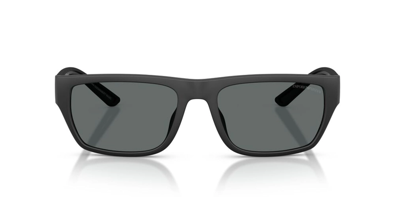 ANTEOJOS DE SOL EMPORIO ARMANI 0EA4267U RUBBERIZED MATTE BLACK DARK GREY POLAR HOMBRE - 1