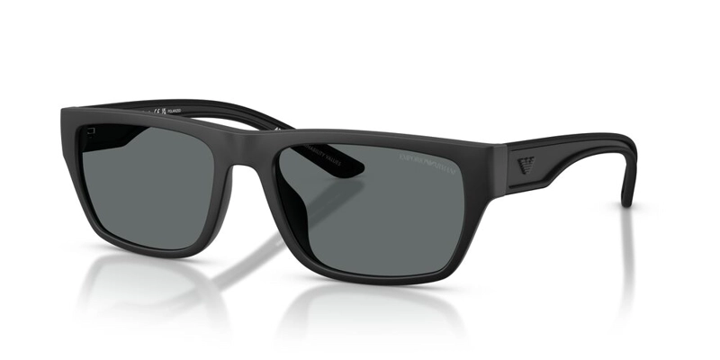 ANTEOJOS DE SOL EMPORIO ARMANI 0EA4267U RUBBERIZED MATTE BLACK DARK GREY POLAR HOMBRE - 2