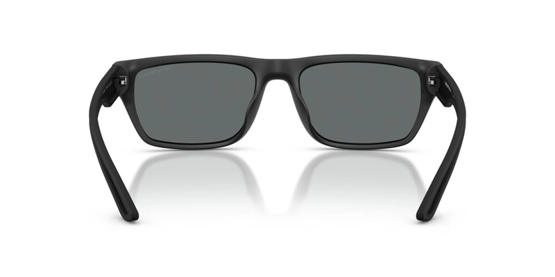 ANTEOJOS DE SOL EMPORIO ARMANI 0EA4267U RUBBERIZED MATTE BLACK DARK GREY POLAR HOMBRE - 4
