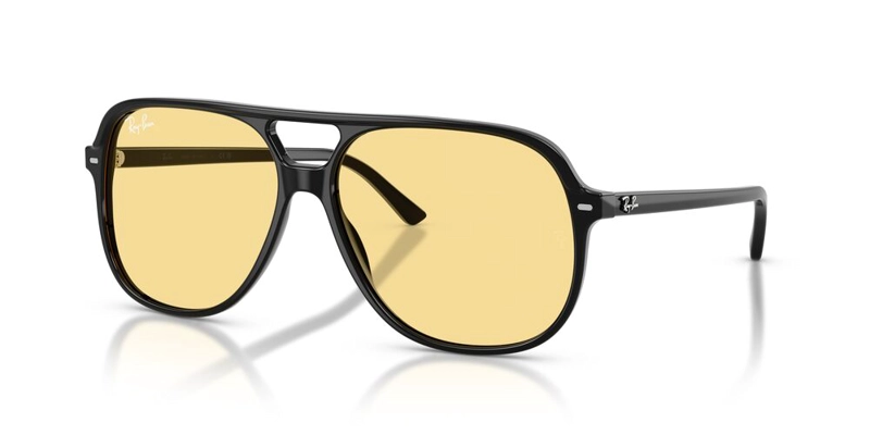 ANTEOJOS DE SOL RAY-BAN 0RB2198 BILL BLACK YELLOW UNISEX - 2
