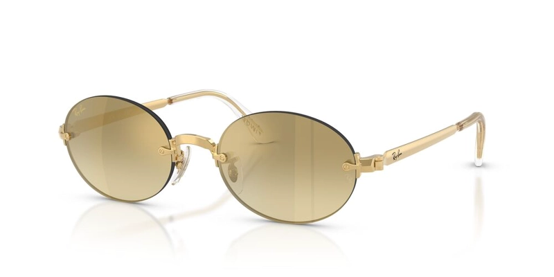 ANTEOJOS DE SOL RAY-BAN 0RB3929 ARISTA BROWN MIRROR GOLD GRADIENT UNISEX - 2