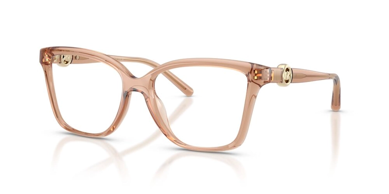 ANTEOJOS OPTICOS MICHAEL KORS 0MK4180U KOBE LIGHT BROWN TRANSPARENT MUJER - 2