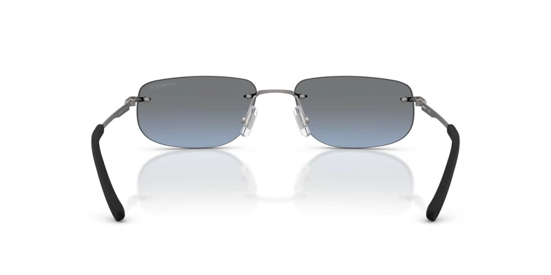 ANTEOJOS DE SOL ARNETTE 0AN3096 MATTE GUNMETAL BLUE GRADIENT GREY HOMBRE - 4