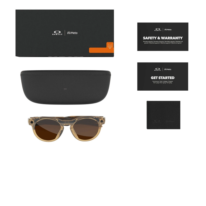ANTEOJOS CON IA OAKLEY HSTN 0OW8002 MOSTAZA UNISEX META GEN 2 - 6