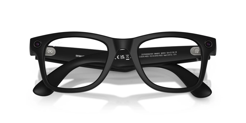 ANTEOJOS CON IA RAY-BAN WAYFARER 0RW4012 NEGRO UNISEX META GEN 2 - 5