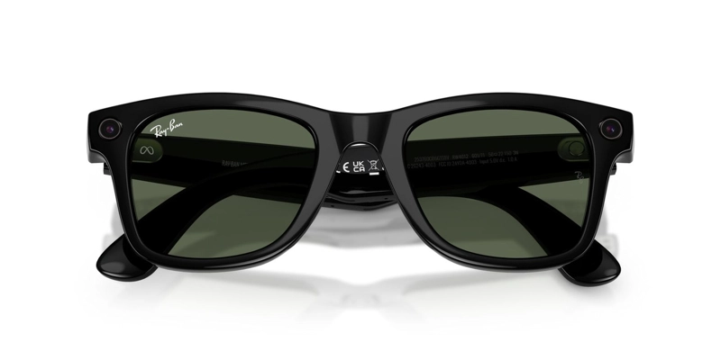 ANTEOJOS CON IA RAY-BAN WAYFARER 0RW4012 NEGRO UNISEX META GEN 2 - 5