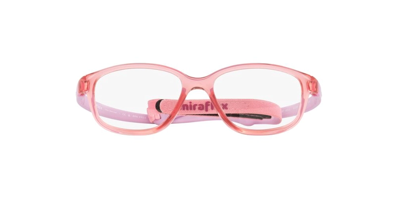 ANTEOJOS OPTICOS UNISEX MIRAFLEX TRANSLUCENT PINK ROSA - 1