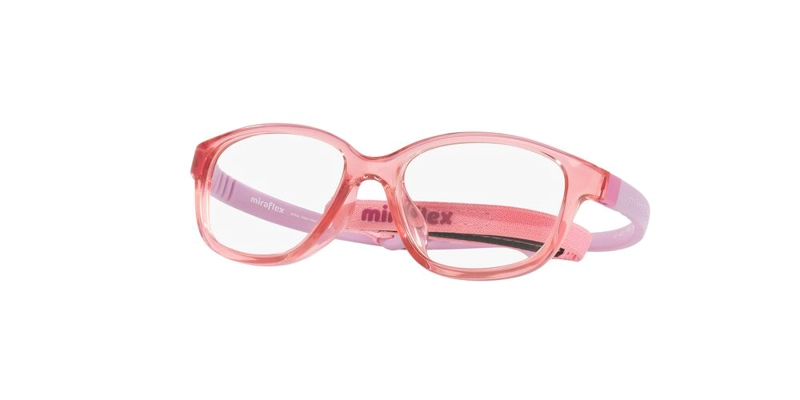 ANTEOJOS OPTICOS UNISEX MIRAFLEX TRANSLUCENT PINK ROSA - 2