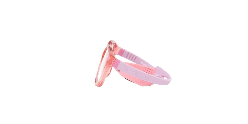 ANTEOJOS OPTICOS UNISEX MIRAFLEX TRANSLUCENT PINK ROSA - 3