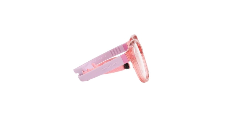 ANTEOJOS OPTICOS UNISEX MIRAFLEX TRANSLUCENT PINK ROSA - 5
