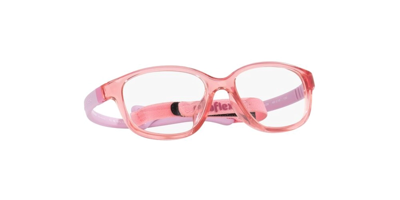 ANTEOJOS OPTICOS UNISEX MIRAFLEX TRANSLUCENT PINK ROSA - 6