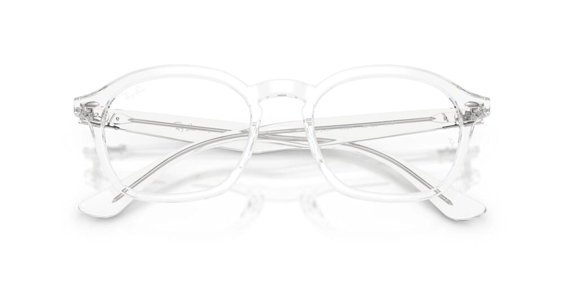 ANTEOJOS OPTICOS UNISEX RAY-BAN TRANSPARENT BLANCO - 5
