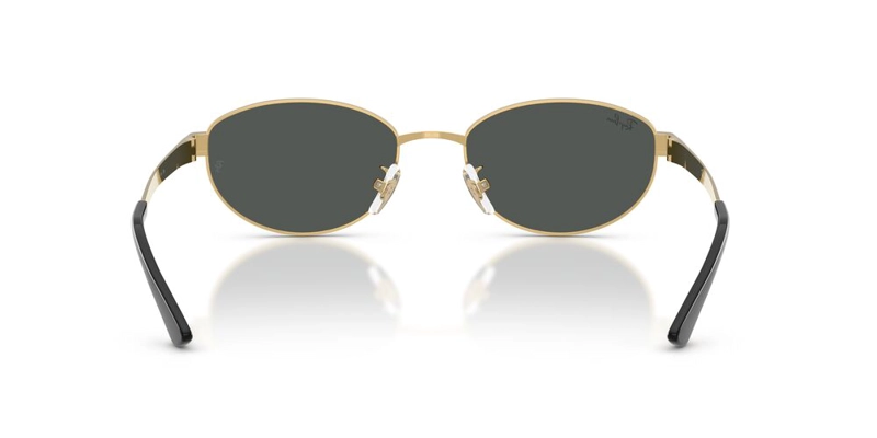 ANTEOJOS DE SOL UNISEX RAY-BAN ARISTA DARK GREY DORADO - 4