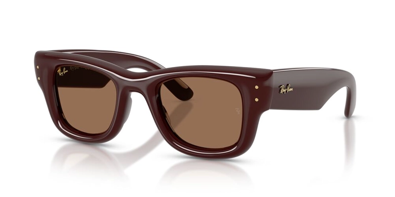 ANTEOJOS DE SOL UNISEX RAY-BAN WAYFARER PUFFER DARK BROWN DARK BROWN CAFE - 2