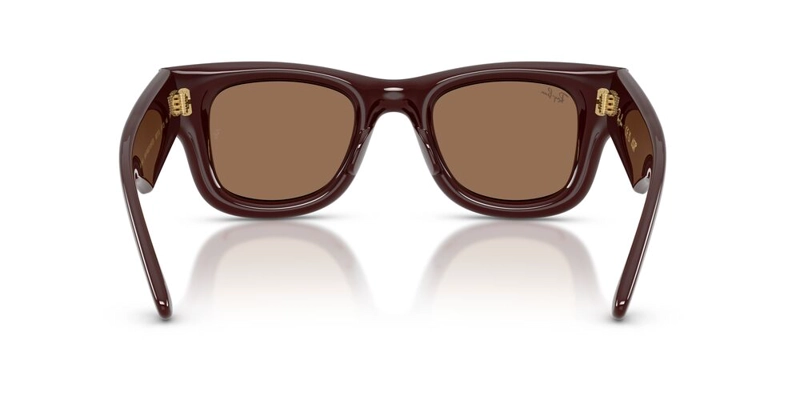 ANTEOJOS DE SOL UNISEX RAY-BAN WAYFARER PUFFER DARK BROWN DARK BROWN CAFE - 4