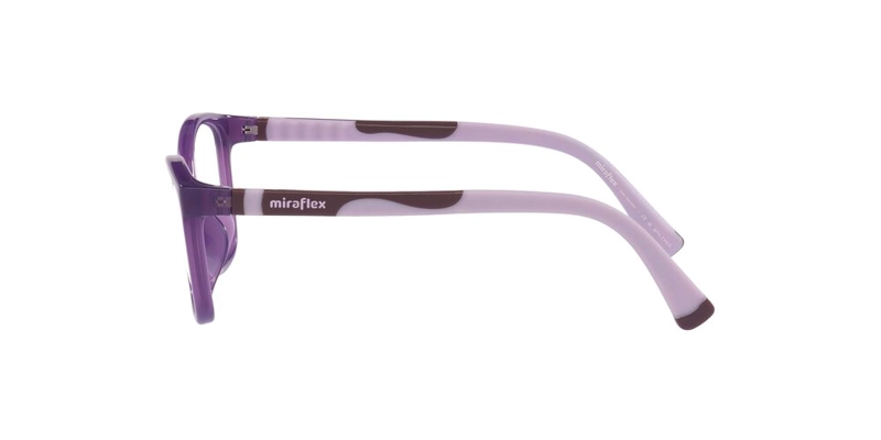 ANTEOJOS OPTICOS MUJER MIRAFLEX TRANSLUCENT PURPLE PURPURA - 3