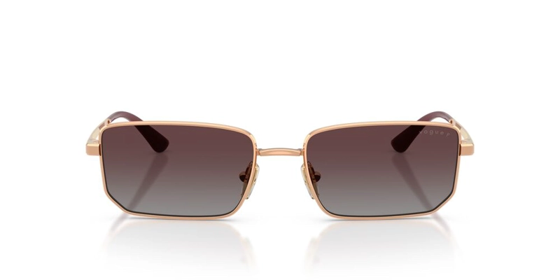ANTEOJOS DE SOL MUJER VOGUE ROSE GOLD POLAR GREY GRADIENT VIOLET DORADO - 1