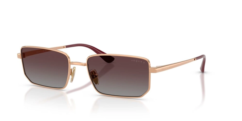 ANTEOJOS DE SOL MUJER VOGUE ROSE GOLD POLAR GREY GRADIENT VIOLET DORADO - 2