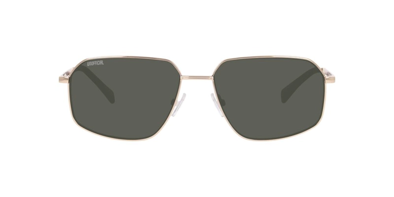 ANTEOJOS DE SOL HOMBRE UNOFFICIAL GOLD GREEN DORADO - 1