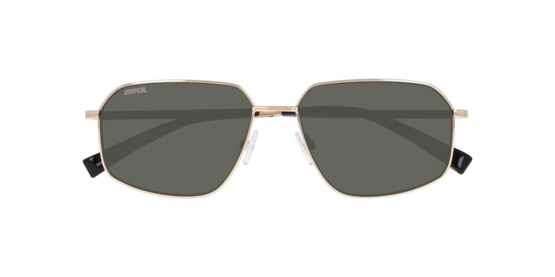 ANTEOJOS DE SOL HOMBRE UNOFFICIAL GOLD GREEN DORADO - 5