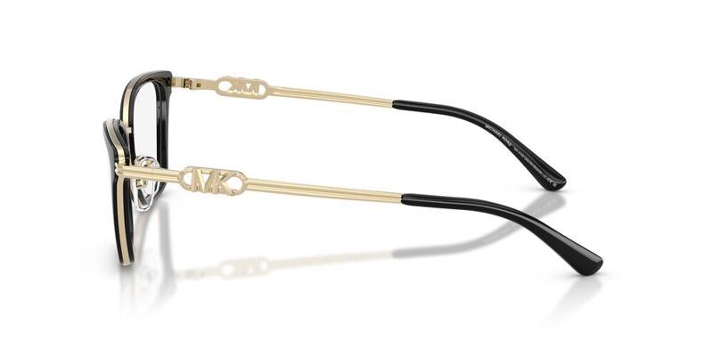 ANTEOJOS OPTICOS MUJER MICHAEL KORS MYRTLE BEACH BLACK NEGRO - 3