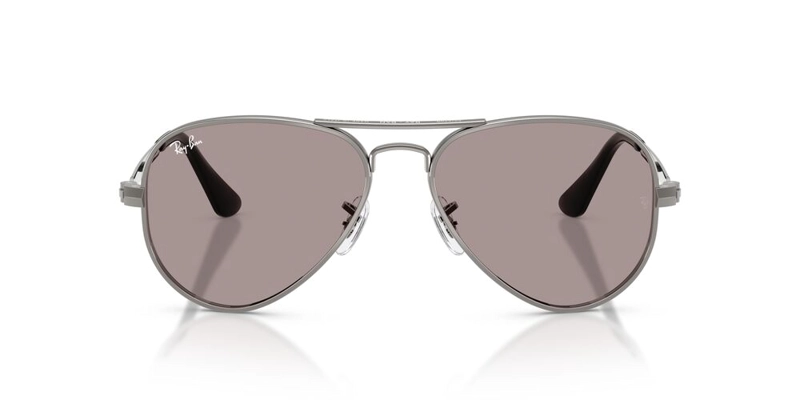 ANTEOJOS DE SOL UNISEX RAY-BAN AVIATOR MAX GUNMETAL VIOLET GRIS - 1