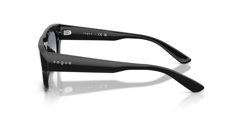 ANTEOJOS DE SOL MUJER VOGUE BLACK CLEAR GRADIENT BLUE NEGRO - 3