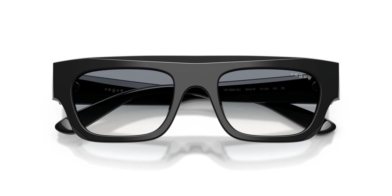 ANTEOJOS DE SOL MUJER VOGUE BLACK CLEAR GRADIENT BLUE NEGRO - 5