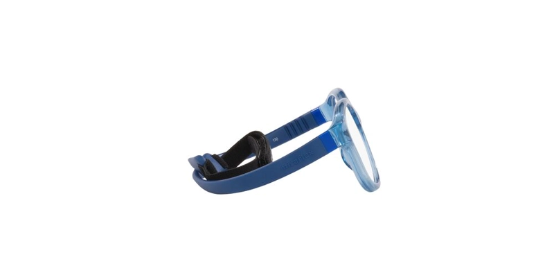 ANTEOJOS OPTICOS UNISEX MIRAFLEX TRANSLUCENT BLUE AZUL - 5