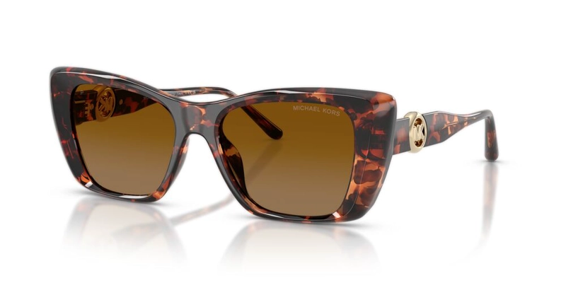ANTEOJOS DE SOL MUJER MICHAEL KORS TOKYO LUGGAGE TORTOISE BROWN GRADIENT POLAR CAFE - 2