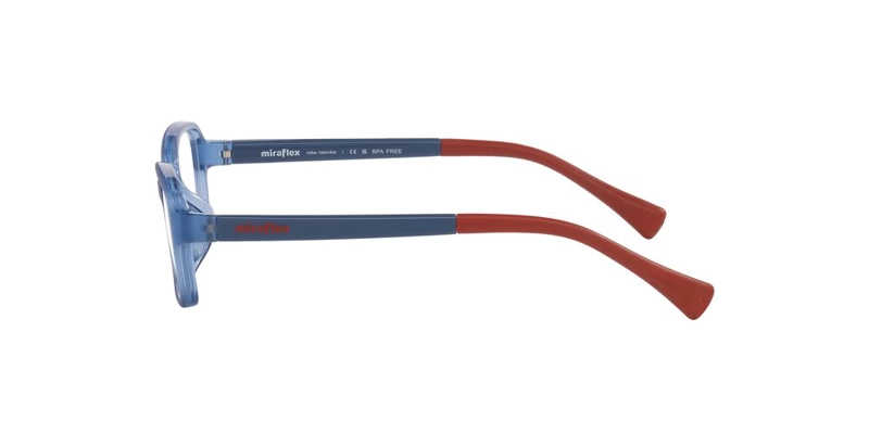 ANTEOJOS OPTICOS HOMBRE MIRAFLEX TRANSLUCENT NAVY BLUE AZUL - 3