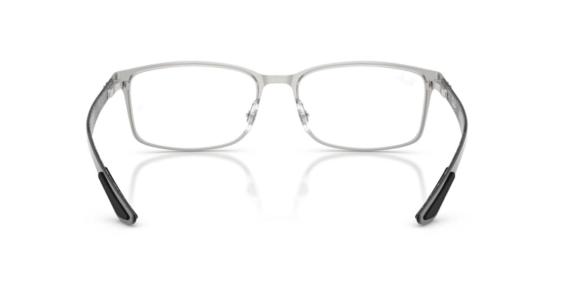 ANTEOJOS OPTICOS UNISEX RAY-BAN MATTE BLACK ON SILVER NEGRO - 4