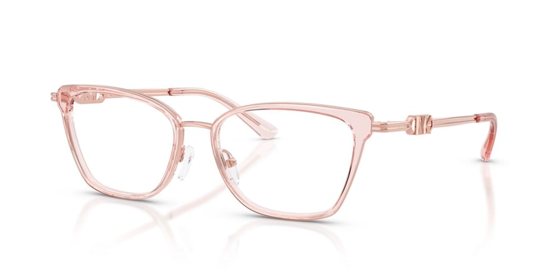 ANTEOJOS OPTICOS MUJER MICHAEL KORS MYRTLE BEACH PINK TRANSPARENT ROSA - 2