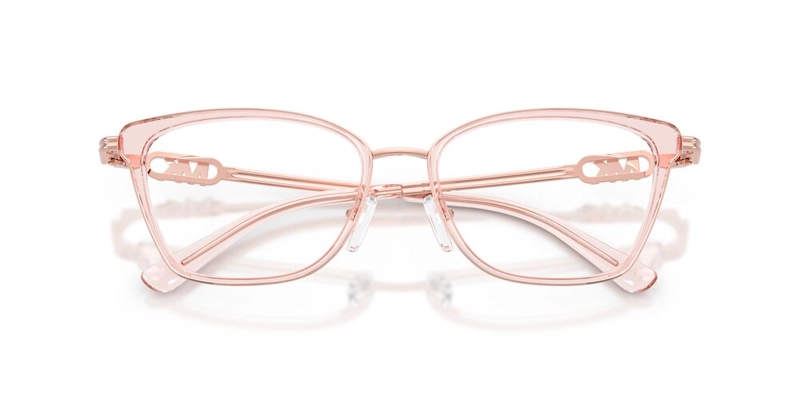 ANTEOJOS OPTICOS MUJER MICHAEL KORS MYRTLE BEACH PINK TRANSPARENT ROSA - 5