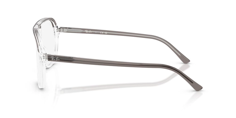 ANTEOJOS OPTICOS UNISEX RAY-BAN GREY ON TRANSPARENT GRIS - 3