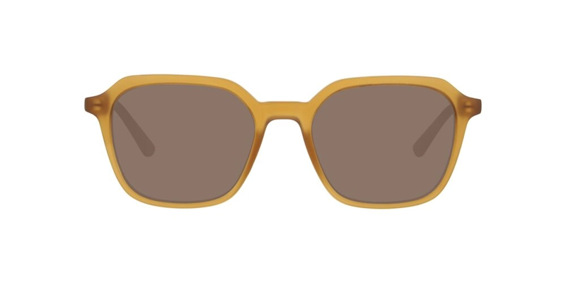 ANTEOJOS DE SOL UNISEX SEEN MATT MILKY HONEY BROWN GREEN CAFE - 1