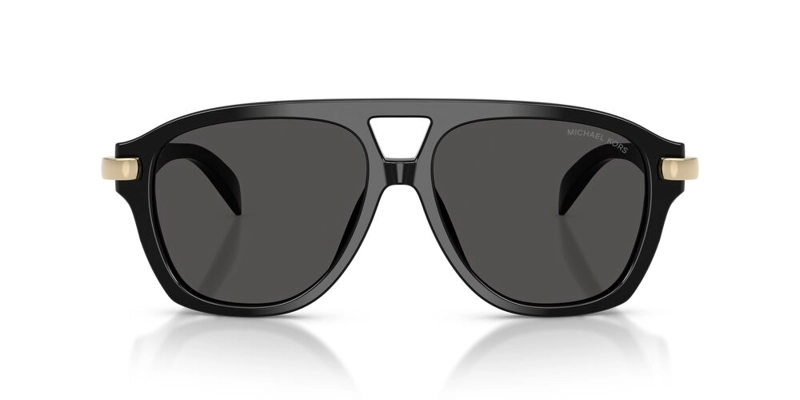 ANTEOJOS DE SOL MUJER MICHAEL KORS GRENADA BLACK GREY MONO NEGRO - 1