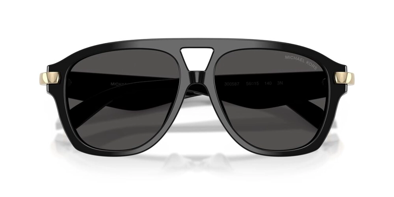 ANTEOJOS DE SOL MUJER MICHAEL KORS GRENADA BLACK GREY MONO NEGRO - 5