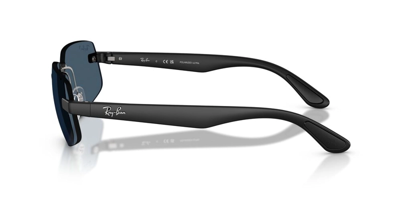 ANTEOJOS DE SOL UNISEX RAY-BAN SAND BLACK POLAR BLUE NEGRO - 3