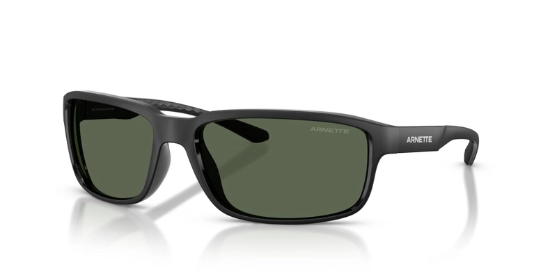 ANTEOJOS DE SOL HOMBRE ARNETTE MATTE RECYCLED BLACK DARK GREEN NEGRO - 2