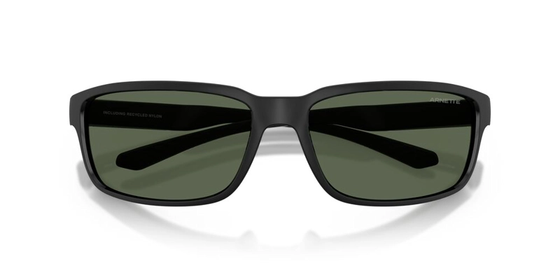 ANTEOJOS DE SOL HOMBRE ARNETTE MATTE RECYCLED BLACK DARK GREEN NEGRO - 5