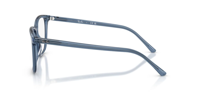 ANTEOJOS OPTICOS UNISEX RAY-BAN TRANSPARENT BLUE AZUL - 3