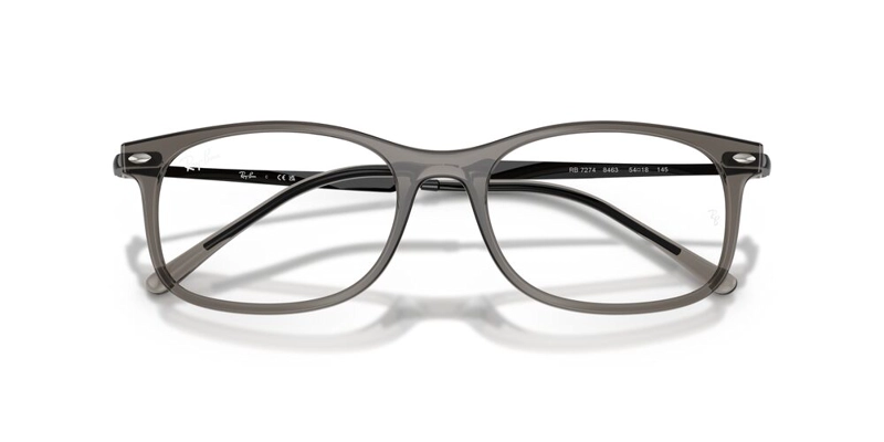 ANTEOJOS OPTICOS UNISEX RAY-BAN TRANSPARENT GREY GRIS - 5