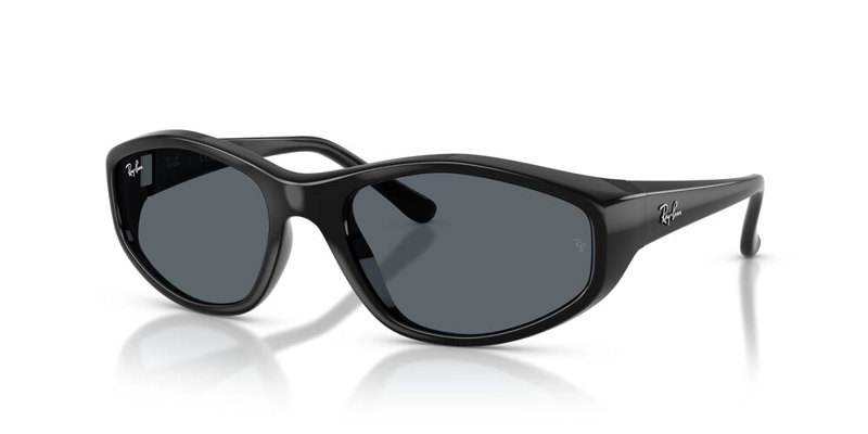 ANTEOJOS DE SOL UNISEX RAY-BAN BLACK BLUE NEGRO - 2
