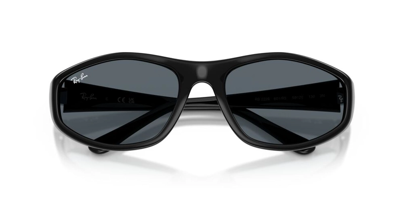 ANTEOJOS DE SOL UNISEX RAY-BAN BLACK BLUE NEGRO - 5
