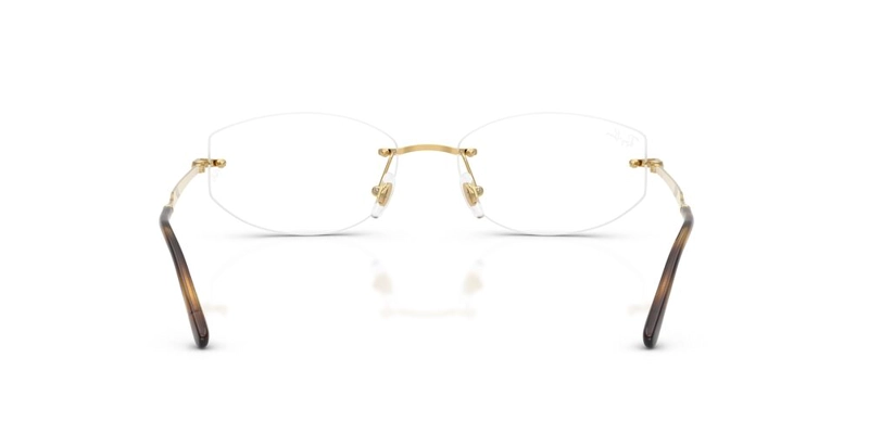 ANTEOJOS OPTICOS UNISEX RAY-BAN GOLD DORADO - 4