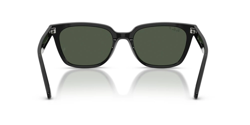 ANTEOJOS DE SOL UNISEX RAY-BAN BLACK POLAR DARK GREEN NEGRO - 4