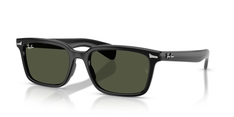 ANTEOJOS DE SOL UNISEX RAY-BAN BRUNEL BLACK GREEN NEGRO - 2