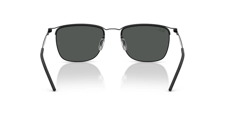 ANTEOJOS DE SOL UNISEX RAY-BAN BLACK DARK GREY NEGRO - 4