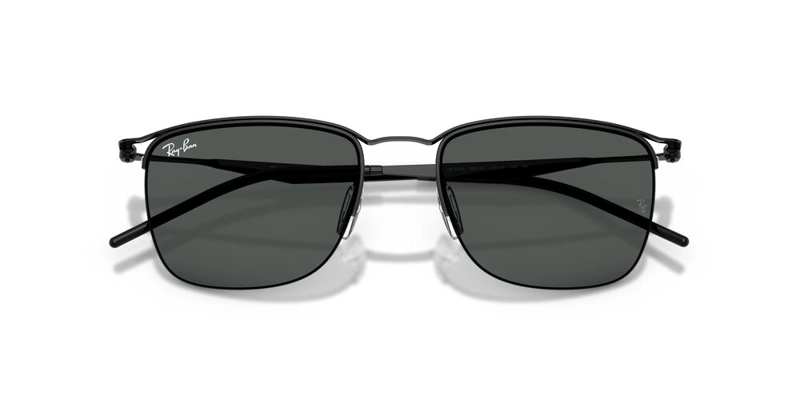 ANTEOJOS DE SOL UNISEX RAY-BAN BLACK DARK GREY NEGRO - 5